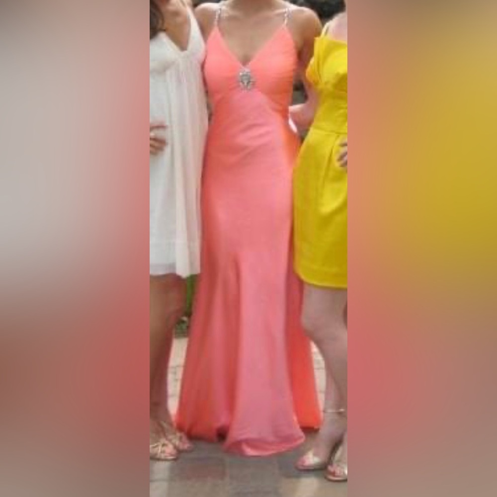 Pink prom dress